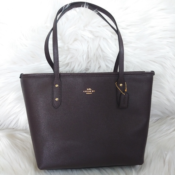 NWT COACH MINI CITY ZIP TOTE HANDBAG  PURSE - Picture 6 of 10